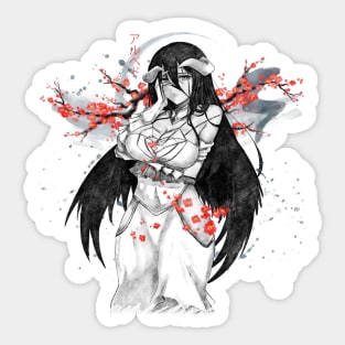 Pencil crumbs Succubus under sakura Sticker